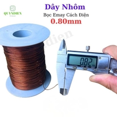 Dây Nhôm Bọc Emay Tiến Thịnh Size 0.80mm - Cuộn 1Kg