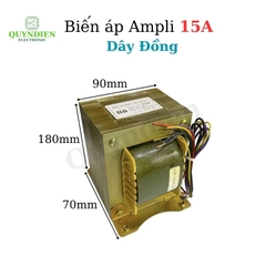 Biến Áp Cách Ly Ampli 15A 35V Đôi 100% Dây Đồng