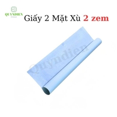 Giấy Cách Điện 2 Mặt Xù Dày 0.2mm