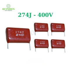 Tụ Kẹo Nâu Đỏ 274J 400V 0.27uF