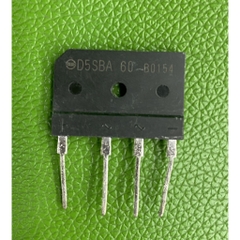 Diode Cầu Dẹp 606 - 10A 1000V ̣hàng tháo máy