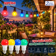 Bóng đèn LED Màu trang trí 7W