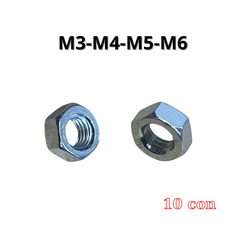 đai ốc tán M3 M4 M5 M6 giá 10 con