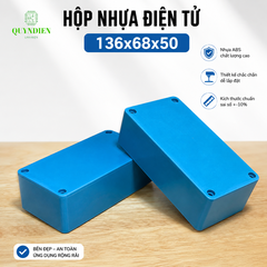 Hộp Nhựa Vy Anh 136x68x50mm Màu Xanh