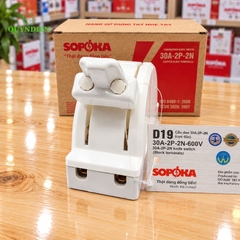 Cầu Dao Đảo 1 Pha 30A 2P 2N 600V SOPOKA