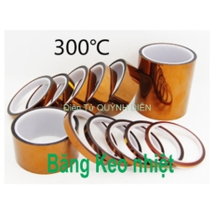 Băng dính màu Nâu chịu nhiệt tốt chất lượng cao 300℃