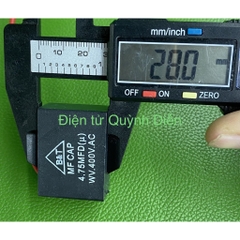 Tụ điện kapa tụ đề tụ ngậm tụ quạt 4.75uf 400V.AC B&T