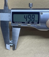 Ốc vít M5 dài 8mm ren mịn đầu dù Túi 100 con=151g
