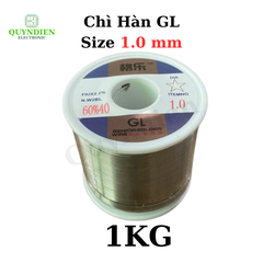 Chì Hàn GL Nhẹ Lửa 1.0mm – Thiếc Hàn Điện Tử Loại 1 | 100g – 1KG