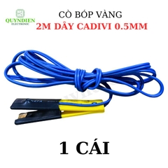 Công Tắc Cò Bóp Vàng Tiếp Điểm Đồng Dày Alampaa + Dây Dài 2m