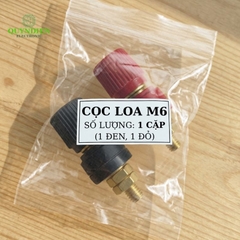 Cọc Loa M6 Đỏ Đen