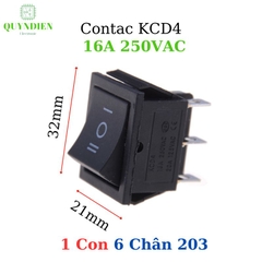 Công tắc bập bênh KCD4 250VAC-16A, 30A