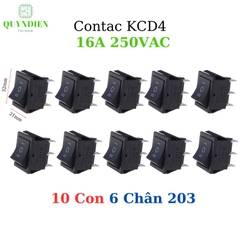 Công tắc bập bênh KCD4 250VAC-16A, 30A