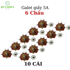 Công tắc xoay galet 10 vị trí (10 Chấu), có kèm núm vặn