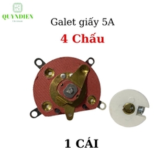 Công tắc xoay galet 10 vị trí (10 Chấu), có kèm núm vặn