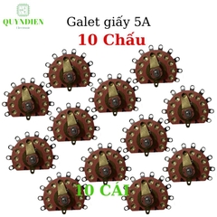 Công tắc xoay galet 10 vị trí (10 Chấu), có kèm núm vặn