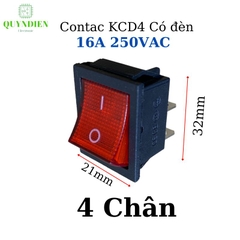 Công tắc bập bênh KCD4 250VAC-16A, 30A