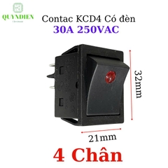 Công tắc bập bênh KCD4 250VAC-16A, 30A