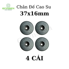 Chân Đế Cao Su Tròn Chống Rung Giảm Ồn Cho Loa Ampli 37x16mm