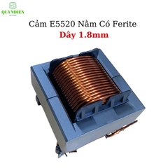 Cuộn Cảm E5520 Nằm có ferite Dây đồng 1.8mm 70 vòng