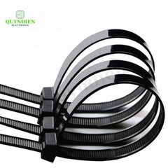 Dây Rút Nhựa 8x400mm Màu Đen