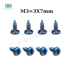 Ốc vít nhọn đầu tròn M3 3x7mm
