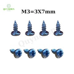 Ốc vít nhọn đầu tròn M3 3x7mm