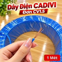 Dây điện CADIVI đơn Lõi 7 Sợi CV1.5