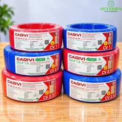 Dây điện CADIVI đơn 7 Sợi CV1.0