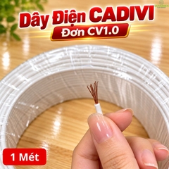 Dây điện CADIVI đơn 7 Sợi CV1.0