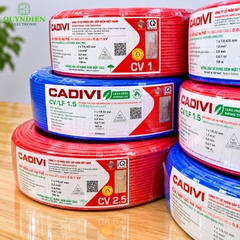 Dây điện CADIVI đơn 7 Sợi CV1.0