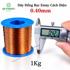 Dây Đồng Bọc Emay Cách Điện Size 0.40mm