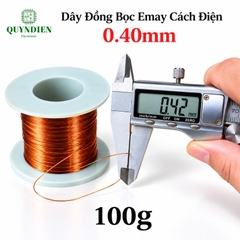 Dây Đồng Bọc Emay Cách Điện Size 0.40mm