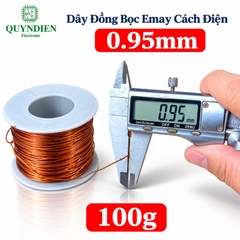 Dây Đồng Bọc Emay Cách Điện Size 0.95mm