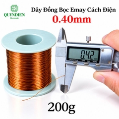 Dây Đồng Bọc Emay Cách Điện Size 0.40mm