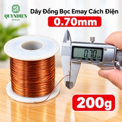 Dây Đồng Bọc Emay Cách Điện Size 0.70mm