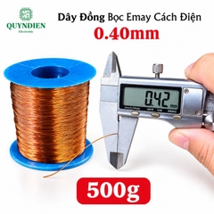 Dây Đồng Bọc Emay Cách Điện Size 0.40mm
