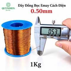 Dây Đồng Bọc Emay Cách Điện Size 0.50mm