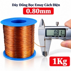 Dây Đồng Bọc Emay Cách Điện Size 0.80mm