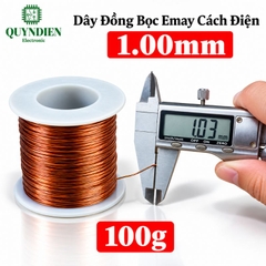 Dây Đồng Bọc Emay Cách Điện Size 1.00mm