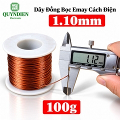 Dây Đồng Bọc Emay Cách Điện Size 1.10mm