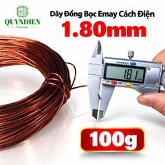 Dây Đồng Bọc Emay Cách Điện Size 1.80mm