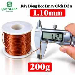 Dây Đồng Bọc Emay Cách Điện Size 1.10mm