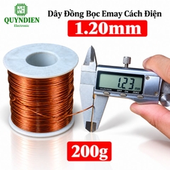 Dây Đồng Bọc Emay Cách Điện Size 1.20mm