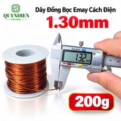 Dây Đồng Bọc Emay Cách Điện Size 1.30mm
