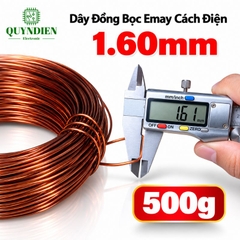 Dây Đồng Bọc Emay Cách Điện Size 1.60mm