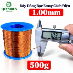 Dây Đồng Bọc Emay Cách Điện Size 1.00mm