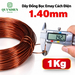 Dây Đồng Bọc Emay Cách Điện Size 1.40mm