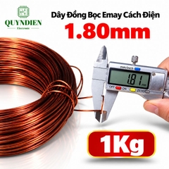 Dây Đồng Bọc Emay Cách Điện Size 1.80mm