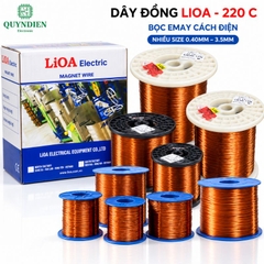 Dây Đồng Bọc Emay Cách Điện Size 2.20mm